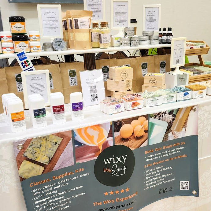 Wixy Soap Attended It’s First Market in 7 Years!