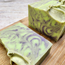 Load image into Gallery viewer, Calm - Spearmint &amp; Lavender Handmade Soap - Wixy Soap - Handmade Soap
