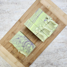 Load image into Gallery viewer, Calm - Spearmint &amp; Lavender Handmade Soap - Wixy Soap - Handmade Soap
