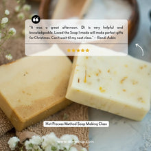 Load image into Gallery viewer, Online (Live Streaming) Cold Process Soap Making Class - Wixy Soap - Service
